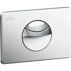 Villeroy & Boch ViConnect E100  WC-Betätigungsplatte 92248561 2-Mengen-Spülung, Verchromt