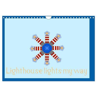 Lighthouse lights my way (Wall Calendar 2026 DIN A4 landscape), CALVENDO 12 Month Wall Calendar