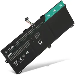 Cellonic Akku für Lenovo ThinkPad X390 Yoga, X13 (4200 mAh), Notebook Akku, Schwarz