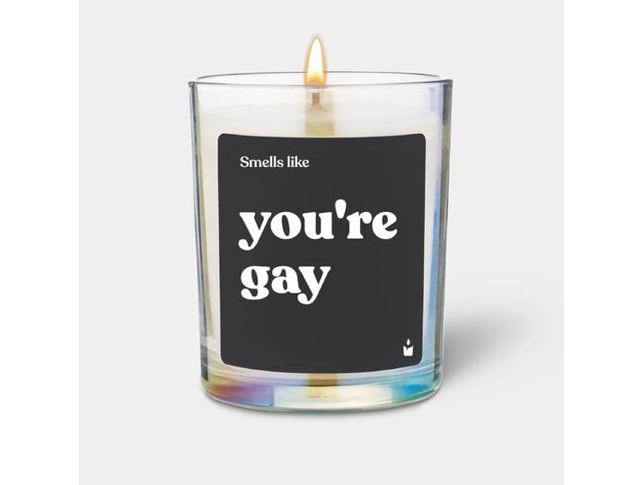 Duftkerze Rainbow Woody Smells like you're gay
