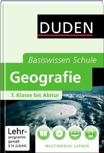 Konrad Billwitz - Duden. Basiswissen Schule. Geografie: 7. Klasse bis Abitur - Preis vom 04.10.2026 03:51:26 h