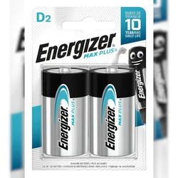 Energizer MAXPlus Mono (D) 2 Stück Alkaline Hochleistungsbatterie