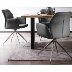 SalesFever »Amira« Drehstuhl dunkelgrau 60x89x62 cm