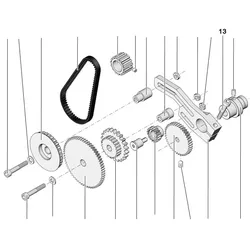 PROXXON 24002-00-13 Klemmschraube Räderarm für Drehmaschine PD 250/E