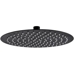 Aloni Regendusche Kopfbrause rund Schwarz matt Ø 40 cm