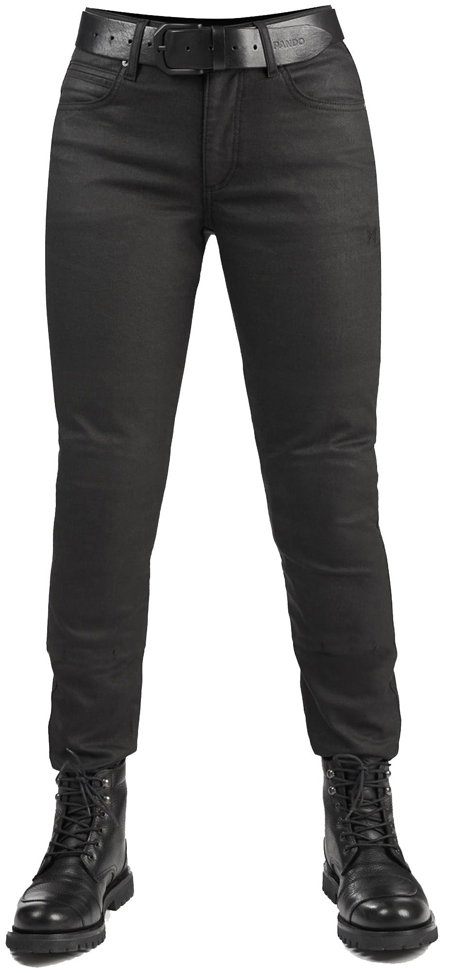 Pando Moto Lorica Black Damen Motorrad Jeans Lorica-Black-A-W34-L32