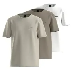 BOSS für Herren. 50559436 3er-Pack mehrfarbige T-Shirts (XL), Lässig, Heimtextilien, Baumwolle, Kurzarm