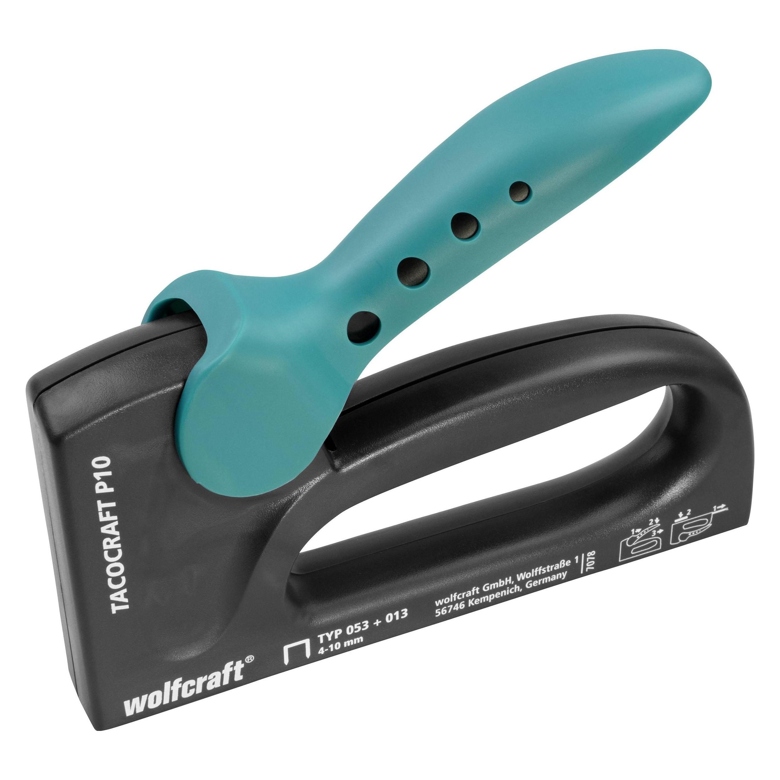 wolfcraft 1 tacocraft P 10 - Handtacker Kunstst. (7078000)