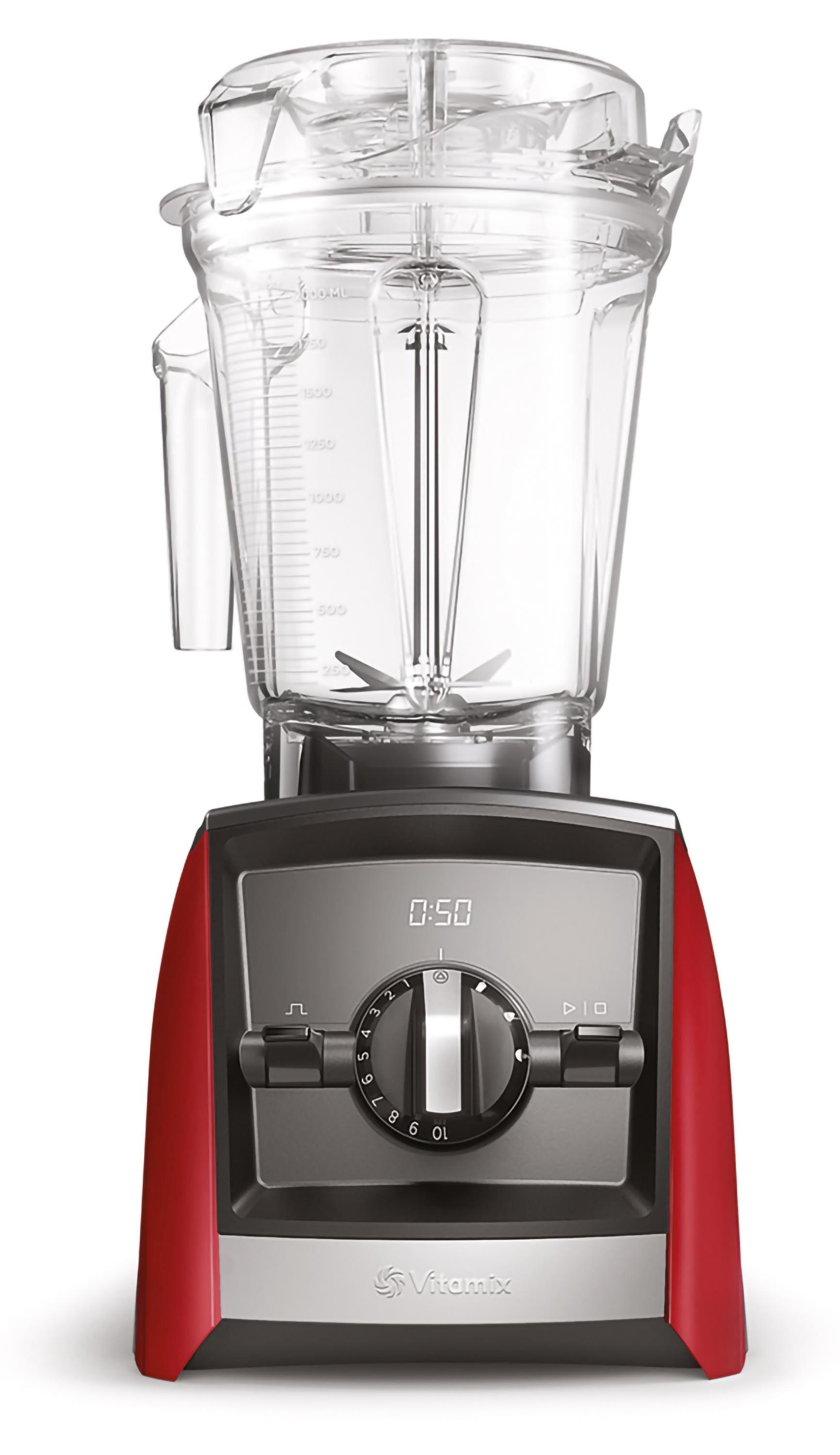 Vitamix A2500i, Tischplatten-Mixer, 2 l, Pulsfunktion, 1,2 m, 1400 W, Rot