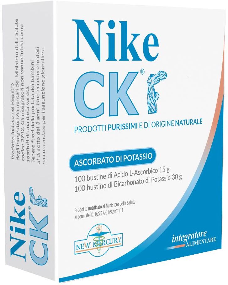 NEW MERCURY Srl NIKE CK ASCORBATO POTASSIO 200 BUSTINE