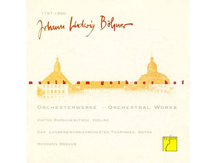 Thueringen Philharmonie Gotha; Breu - Music At The Court Of Gotha: Johann