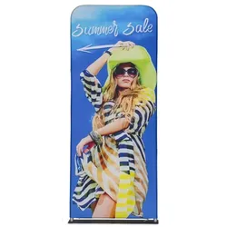 Zipper-Wand Banner 80x200cm Druck einseitig