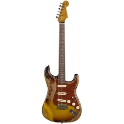 Fender LTD Custom Shop 60s Roasted Stratocaster Super Heavy Relic ABK over 3CS # - E-Gitarre