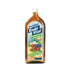 KNOBIVITAL mit Weißdorn+Holunder 960 ml Flaschen
