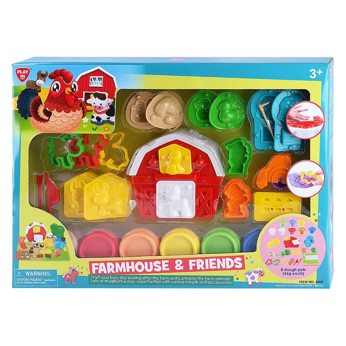 Play Farm and Friends Tonset mit 8 Tontöpfen (49580481)
