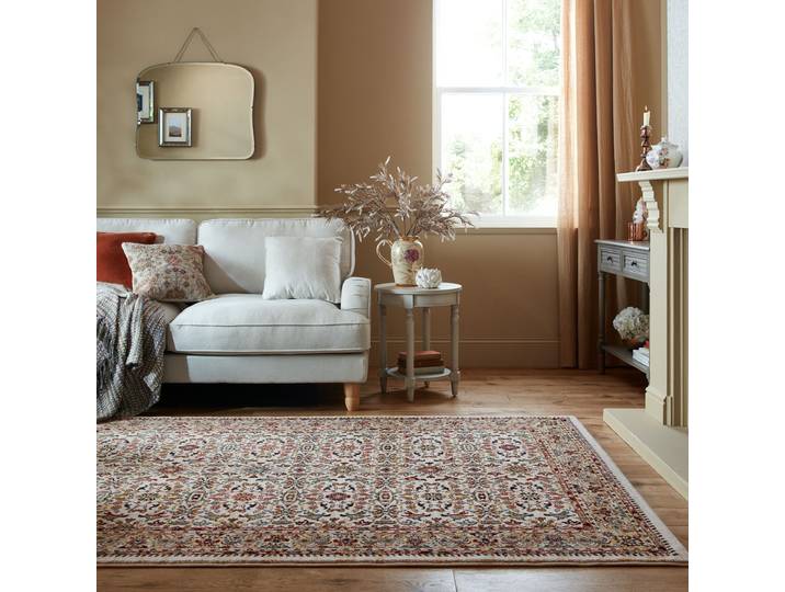 Kurzflorteppich Sandford Beige/Beige 120 x 170cm Webstoff