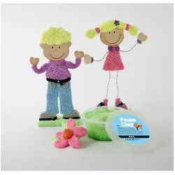 Creativ Company, Modelliermasse, Modelliermasse Foam Clay Gelb 560g