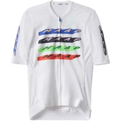 MAAP Evade X Pro Air Jersey 3.0 Kurzarm Fahrradtrikot Herren - white - XL
