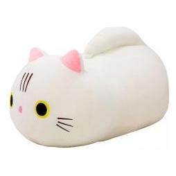 Lean Toys Lean Plüsch Maskottchen Schmusekatze Mit Langem Schwanz Weiss 40Cm (67992286)