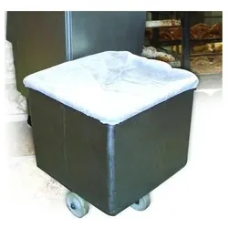 Hygostar, Grillabdeckung, PE-Abdeckhaube, transparent, 750 x 700 mm