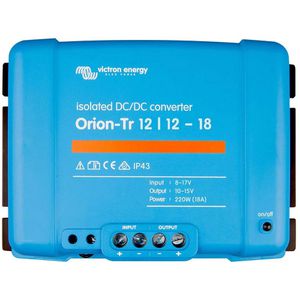 Victron Spannungswandler Orion-Tr DC/DC 12/12-18A, 12V auf 12V, isoliert, 220W