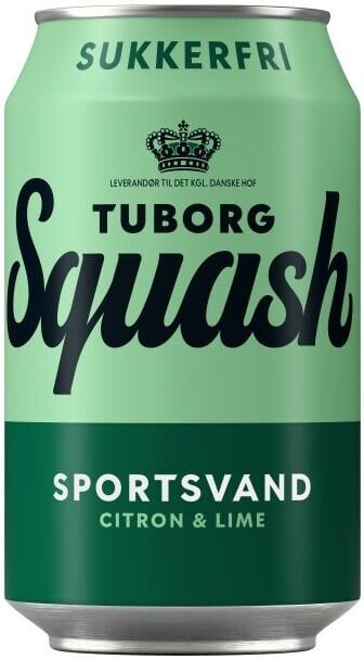 Tuborg Squash Sport zuckerfrei- pfandfreie - 24 x 0,33 L