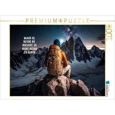 CALVENDO Puzzle Ein Motiv aus dem Kalender Motivation und Bergsteigen | 1000 Teile Lege-Größe 64x48cm Foto-Puzzle für glückliche Stunden