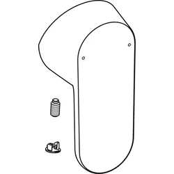 Ideal Standard Gritt Ceravito, D40, Logo ISI, Chrom B961091AA