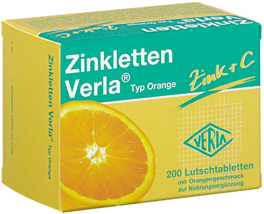 Zinkletten Verla Orange
