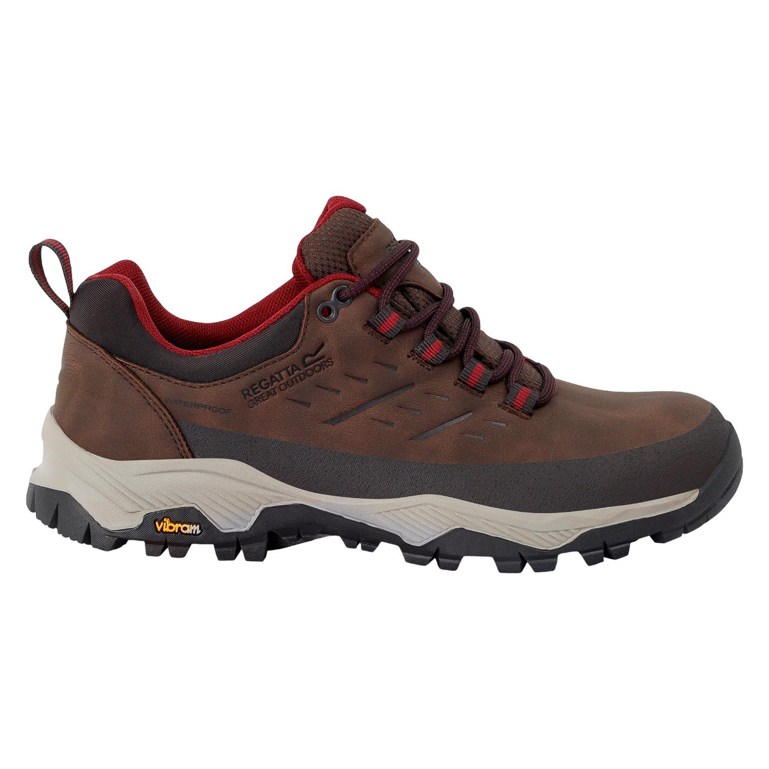 Regatta Dames/Dames Blake Laag Loopschoenen (Kastanje/donkere piment)