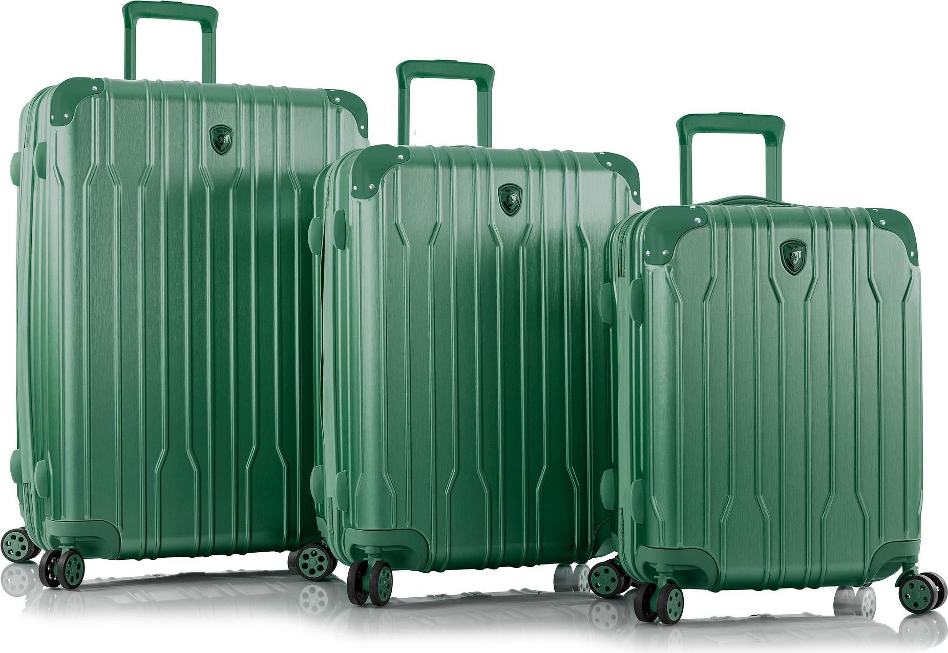 HEYS Trolley Xtrak 3pc Set Midnight Green grün 56cm