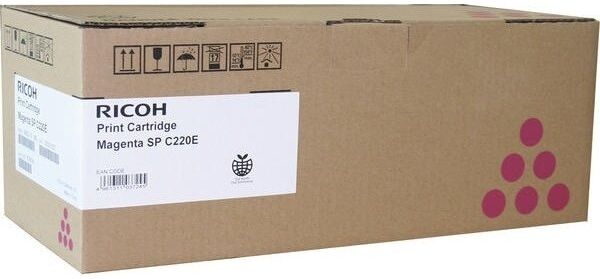 Ricoh 406054 Toner, Rød, 2000 S.