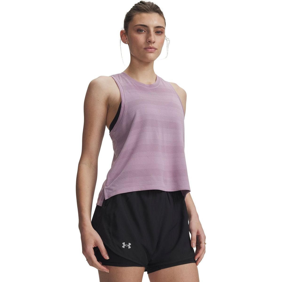 Under Armour Velociti Singlet pink reflective (698) M 6009541-698-MD