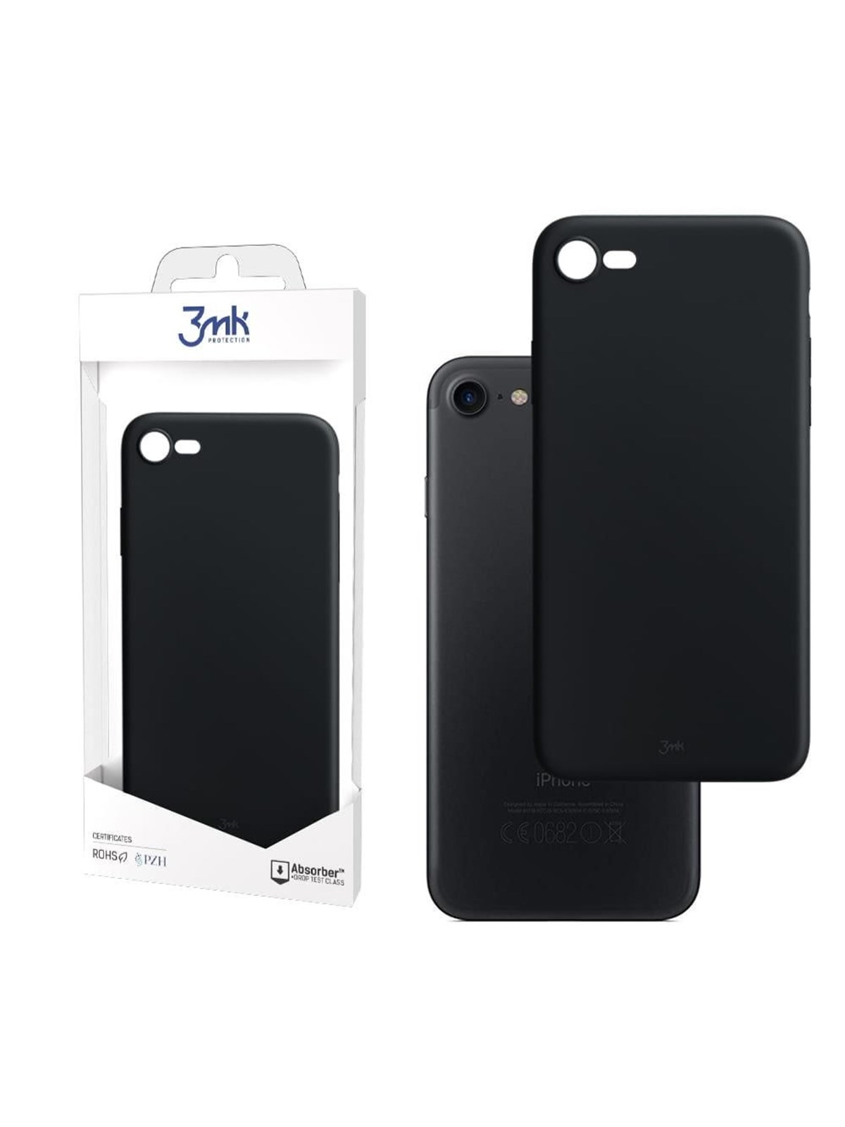 3mk Matt Case for iPhone 7 / 8 - black