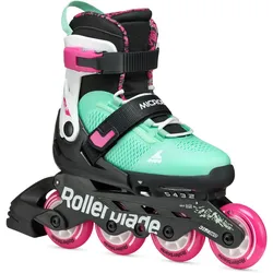 ROLLERBLADE MICROBLADE XT Inline Skate 2026 black/sea green - 36,5-40,5