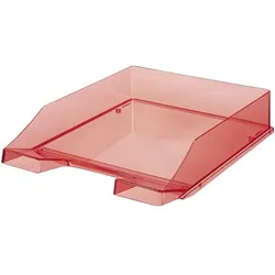 HAN Briefablage »KLASSIK TRANSPARENT« rot, 25.5x6.5x34.8 cm