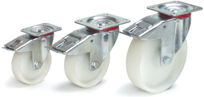 fetra Roulette pivotante avec frein 150x40mm - charge max. 350kg (71513)