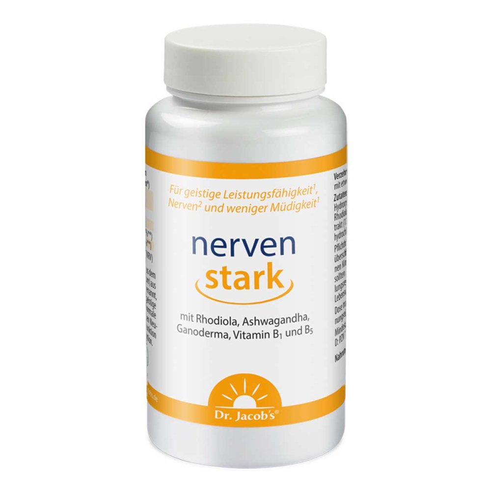 Dr. Jacob's Medical GmbH Dr. Jacob's nervenstark Rhodiola Ashwaganda Reishi-Pilz 14399767