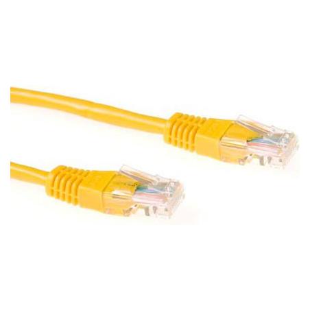 ACT IB8852 0.25m Cat6 U/UTP (UTP) Gelb Netzwerkkabel (U/UTP, CAT6, 0.25 m) (IB8852)