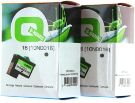 Q-Nomic Pack 2 x 16(negro)