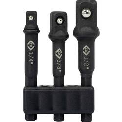 C.K Steckschlüssel-Adapter-Set zöllig 1/2, 3/8, 1/4 T4571