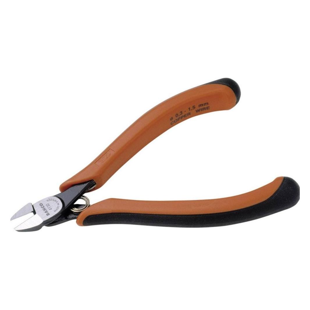 Bahco ERGO Seitenschneider, bündiger Schnitt mit 2-Komponenten-Griffen, brüniert 120 mm (120 mm) (4131)