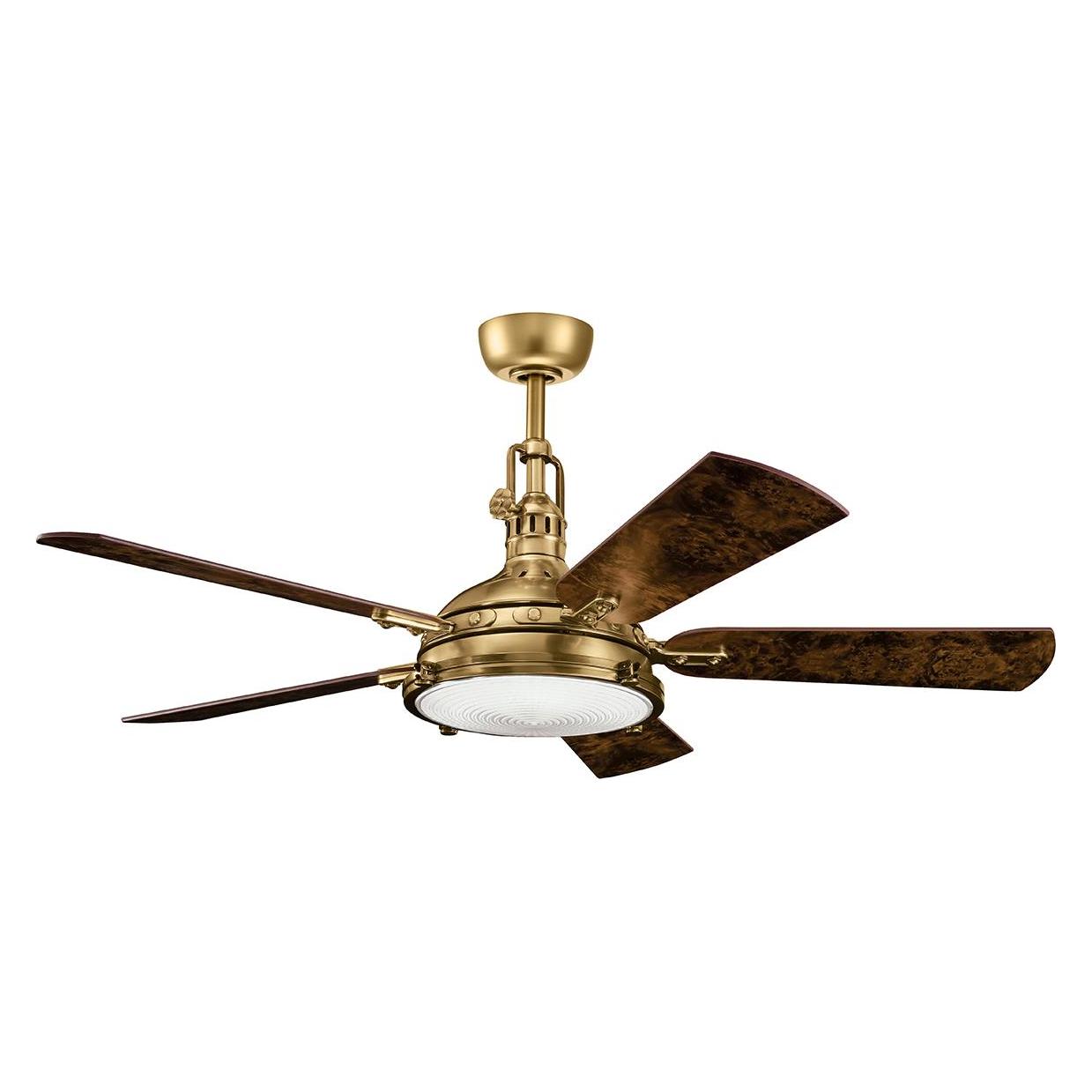 Elstead Lighting Hatteras Bay leiser Deckenventilator mit LED Licht Ø142cm + Fernbedienung (32836462)