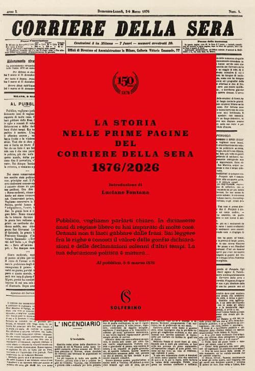 La storia nelle prime pagine del Corriere della Sera 1876/2026 (Varia) - Preis vom 09.10.2026 07:28:09 h
