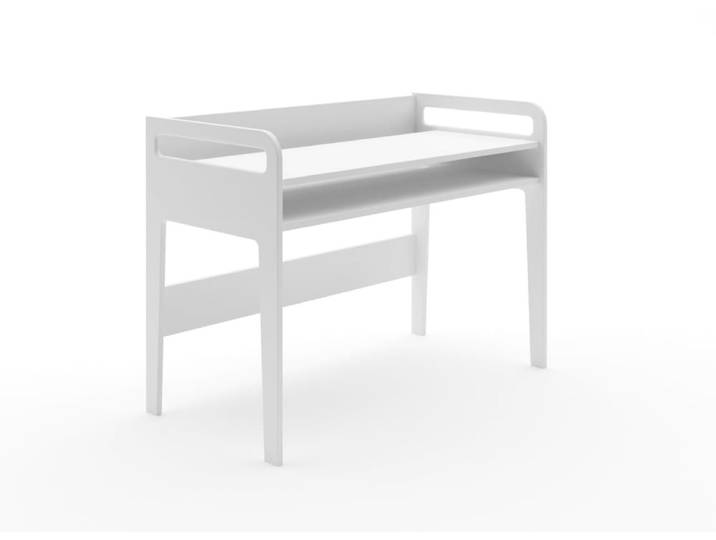 Bureau à casier Blanc