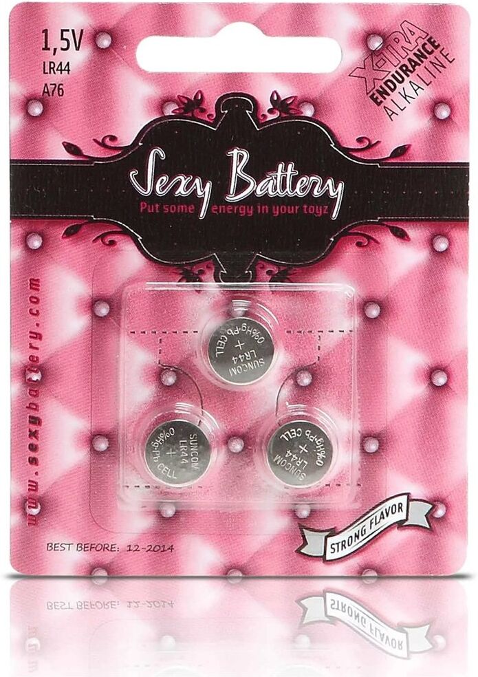 Piles Alkaline Sexy Battery LR44 (x3)