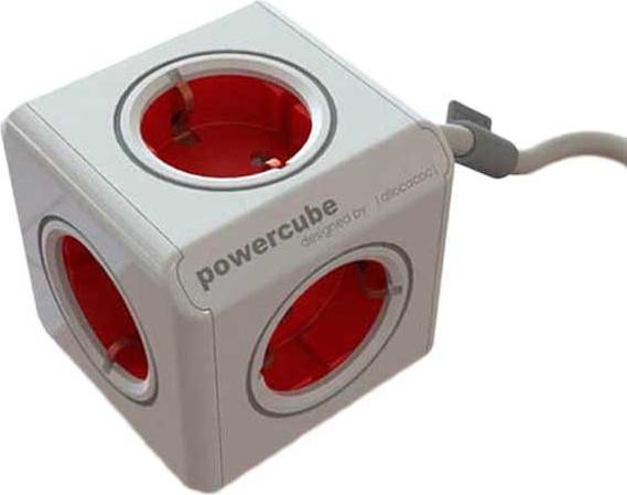 Allocacoc PowerCube Extended met 5 stopcontacten en 1,5 m kabel