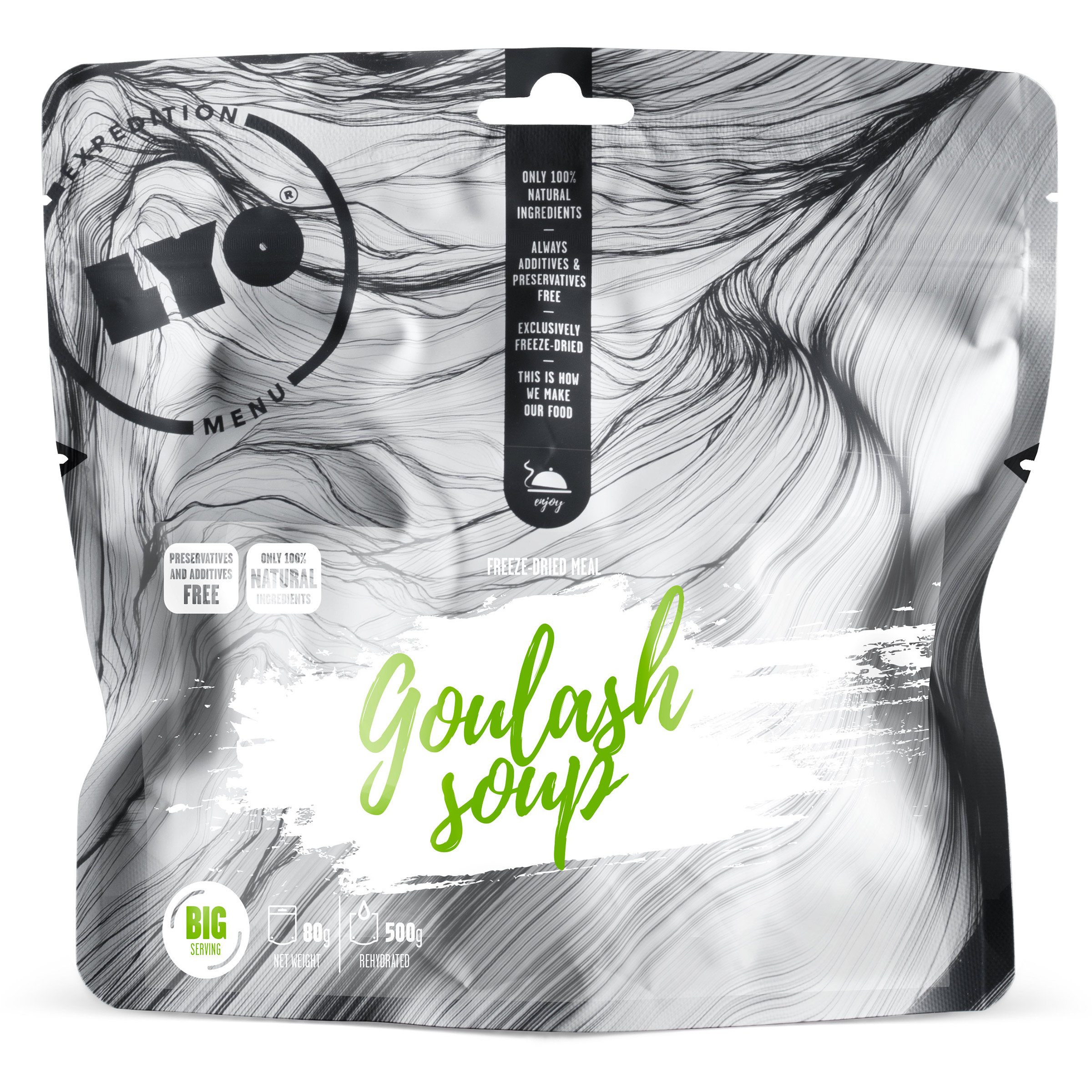 Lyofood Gulaschsuppe Trekkingnahrung Größe 80g