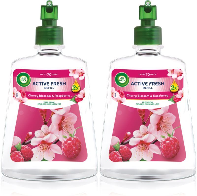 Air Wick Cherry Blossom & Raspberry Duo désodorisant recharge