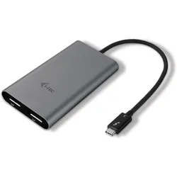 i-tec Thunderbolt 3 zu (DisplayPort), Video Adapter, Silber